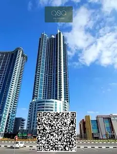 Spacious 2-BHK for Sale | Prime Location | Corniche Tower, Ajman