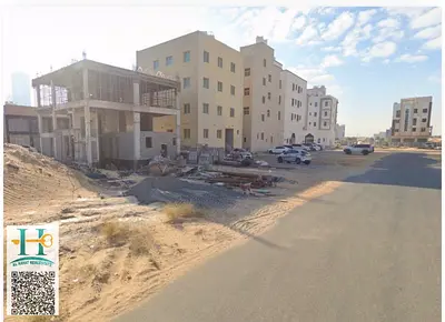 Commercial residential Plot for sale in – Ajman Location: Al-Alia Land Permit: G+3
