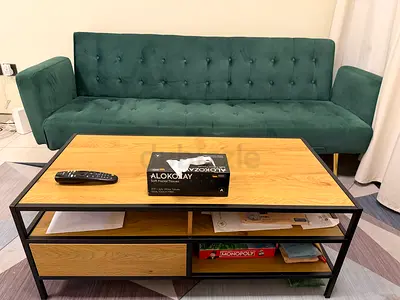 Couch and coffee table