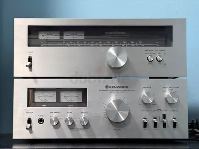 KENWOOD -KA-5700 Integrated Amplifier & KT-5500 AM/FM Stereo Tuner - 240 volts Japan