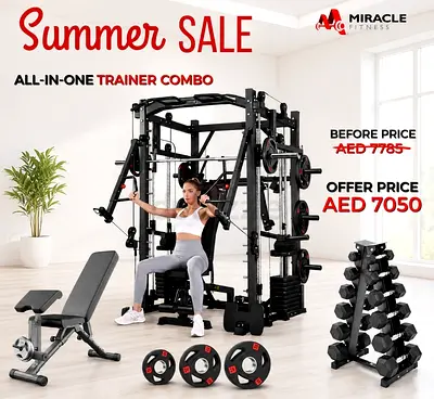 Miracle Fitness All-in-One Functional Trainer Combo Set
