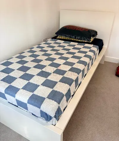 Ikea Single Bed with mattress available in perfect condition