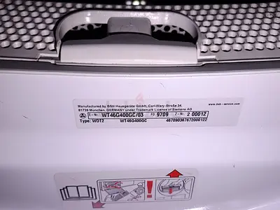 Siemens IQ 500 dryer 8 kg
