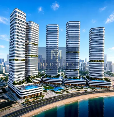 1 BR Beach Front Apartment- New Launch - Premium Living - Easy and Flexible Payment Plan - High ROI