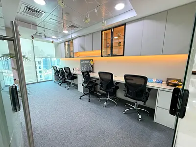 Fully Fitted Office for Rent in Binary Tower, Business Bay
