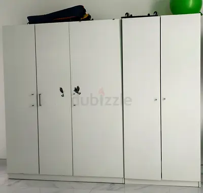 3 + 2 door ikea cupboard