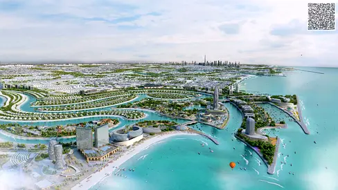 Pay 30% & Move In: Ready 5BR Beachfront Villas at Sun Island, Ajmal Makan