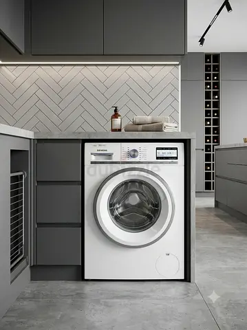 Siemens 9kg Front-Load Automatic Washing Machine – Premium German Quality | Modern Design