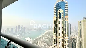 Very high floor | Furnished | Stunning Sea View
