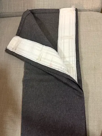Grey Curtains - good condition (80 x 90 inches)