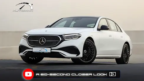 2026 Mercedes-Benz E 300 AMG EQ Boost 2.0T RWD GCC 0Km With 2 Years Unlimited Mileage Warranty