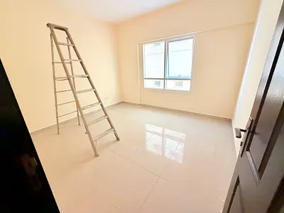 🏠 1 BHK | 2 Bathrooms | Closed Hall | Central AC | Free Parking | AED 26,000 – Bu Tina, Sharjah