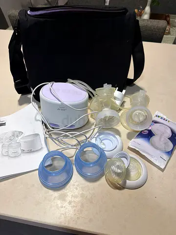 Electric breast pump