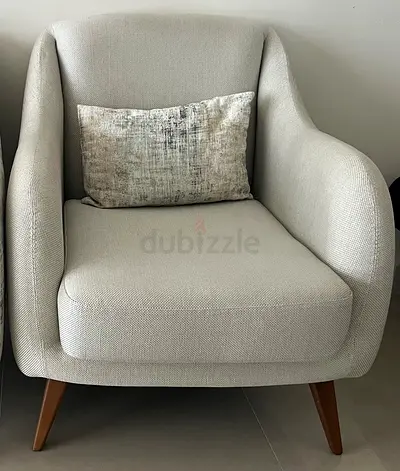 Tuck chairs 2 pieces for living and lounge area