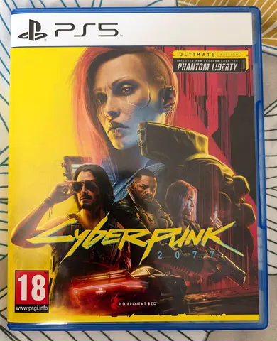 Cyberpunk 2077 (PS5) Ultimate Edition - Expansion Code Included