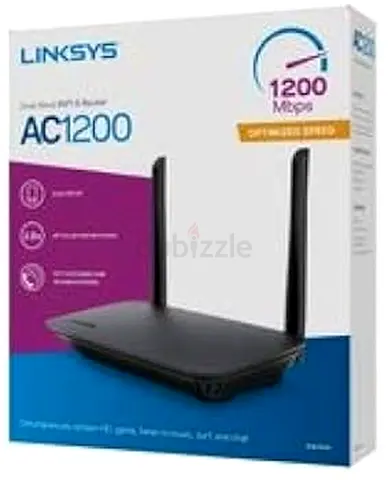 Linksys Wireless Router with Dual External Antennas - Good Condition With box and Cable upto 40 Mtrs