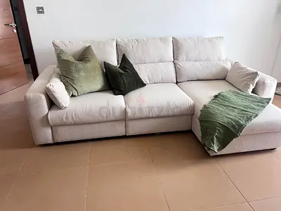 Brand new condition IKEA eskelstuna L sahpe sofa bed with storage