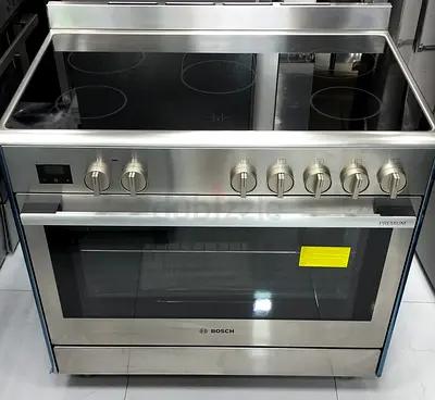 Bosch Series8 Electric Cooker 5 Burner 90 Cm Latest Model