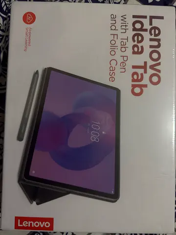 Lenovo Idea Tab with Tab Pen and Folio Case