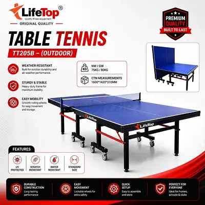PREMIUM QUALITY TABLE TENNIS - (OUTDOOR)