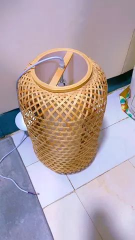 Elegant Woven Rattan Pendant Light for Natural and warm cozy atmosphere