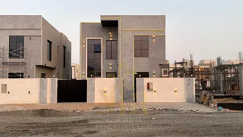 Great cash opportunity in Al Helio 2 – Ajman | 5 master bedroom villa | Two floors | Includes registration and ownership fees | Freehold