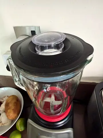 Glass Blender Jar with Base Attachment - Used, Good Condition