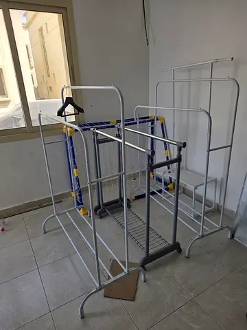 4 Metal Clothing Rack / Garment Stand - Good Condition