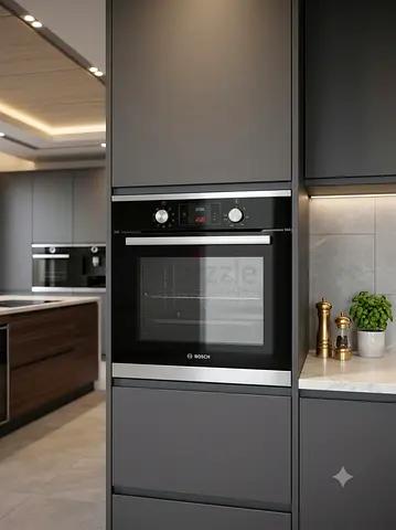 Bosch Series 6 Built-in Electric Oven – 60cm | Black Design | Premium German Quality