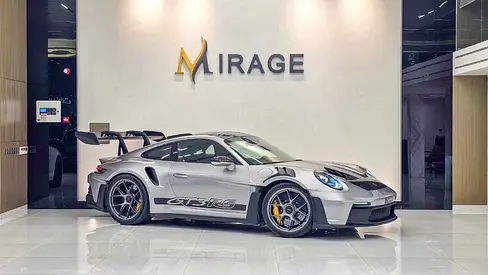 PORSCHE - 911 - GT3 RS - WEISSACH KIT - 2024 MODEL - 18000KM - GCC SPECS - SILVER COLOR