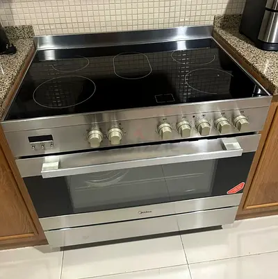 Midea Electric Cooker 5 Burner 90 Cm Latest Model