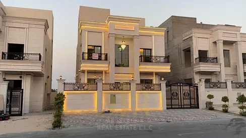 Villa for sale in Al-Haliou Center | Second plot from the main street | Two floors and a roof | 6 master bedrooms | Includes registration and ownershi