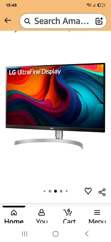 LG UltraFine 27-inch IPS Monitor - Slim Bezels, Silver Stand