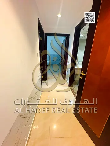 Annual rental on the Ajman Corniche 2 bedrooms and a living room with a full sea view Fully furnish