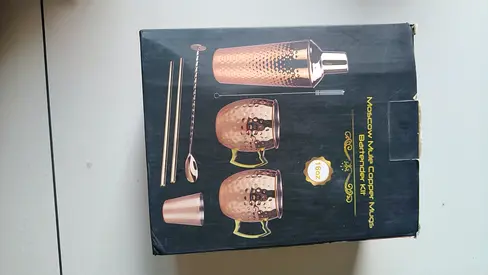 Moscow Mule Copper Bartender Kit