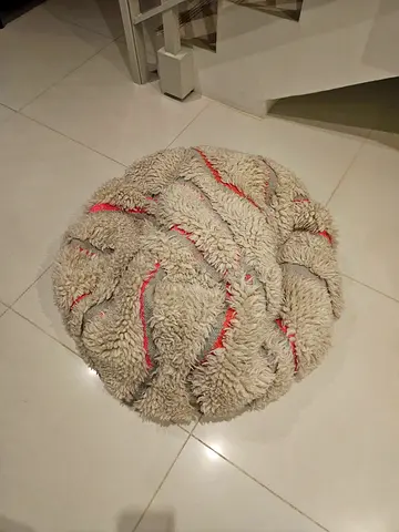 West Elm Pouf
