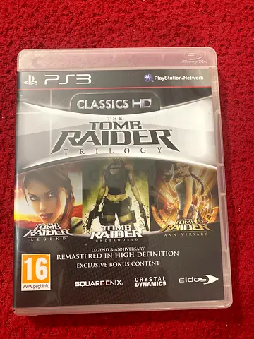 Tomb Raider Trilogy (PS3) Classics HD - Good Condition