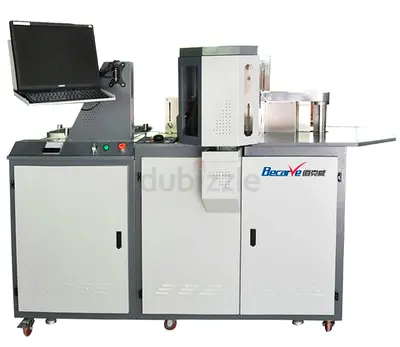 Becarve Letter Bending Industrial Manufacturing Machine with Computer Interface
