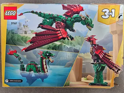 LEGO Creator 3-in-1 Majestic Dragon 31161 | 715 Pieces
