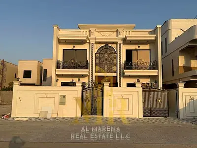 فرصة سكنية واستثمارية كلاسيكية فاخرة على الشارع الرئيسي في العالية – عجمان! فيلا بتصميم كلاسيكي راقٍ ومساحة واسعة توفر الراحة والخصوصية التامة لعا فرص