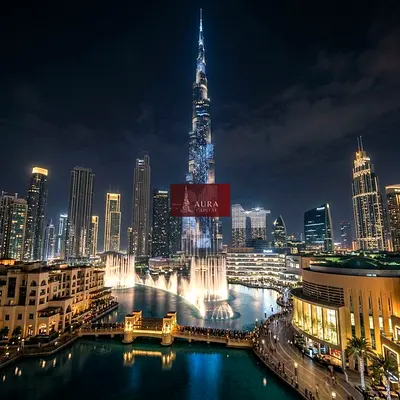 Burj Khalifa view || High Floor || Fully Furnished