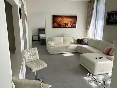 🏠 **Annual Rent - Boulevard 3, Aljada, Sharjah** ✨ = Two bedrooms and a living room **fully furnished** 🍳 Fully equipped kitchen 🚗 Free parking 🏋️