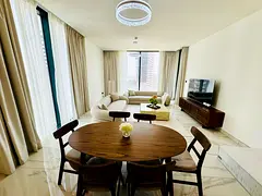 Fully Furnished, Brand New 3 Bedroom, Maids room , All Facilities