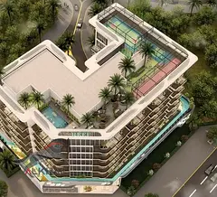 DLRC 1BR Apartment | Pool & City Views | Resort Amenities