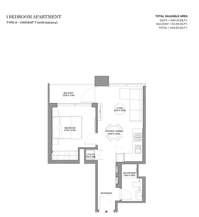 Spacious & Sun-Lit 1BR in Motor City | Super Deluxe Finish | High ROI Investment