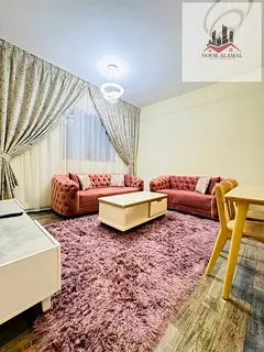 Sharjah, Al Naba'ah: Second tenant, brand-new furniture. Includes a room, a living room, a kitchen, 
