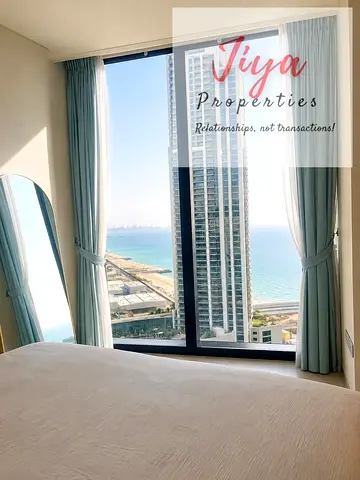 High-Floor 1BR | Sea View | With Kitchen Appliances