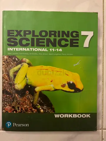 Second hand Grade 7 Exploring Science International 11-14 workbook