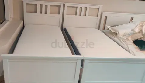 Ikea single beds with mattresses available in perfect condition