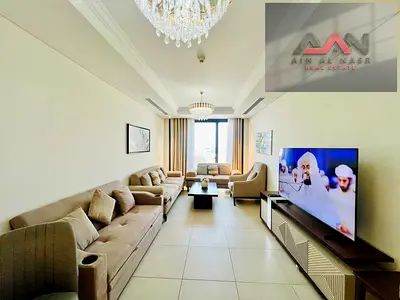 Spacious Furnished 3bhk for rent with Mashref Park view